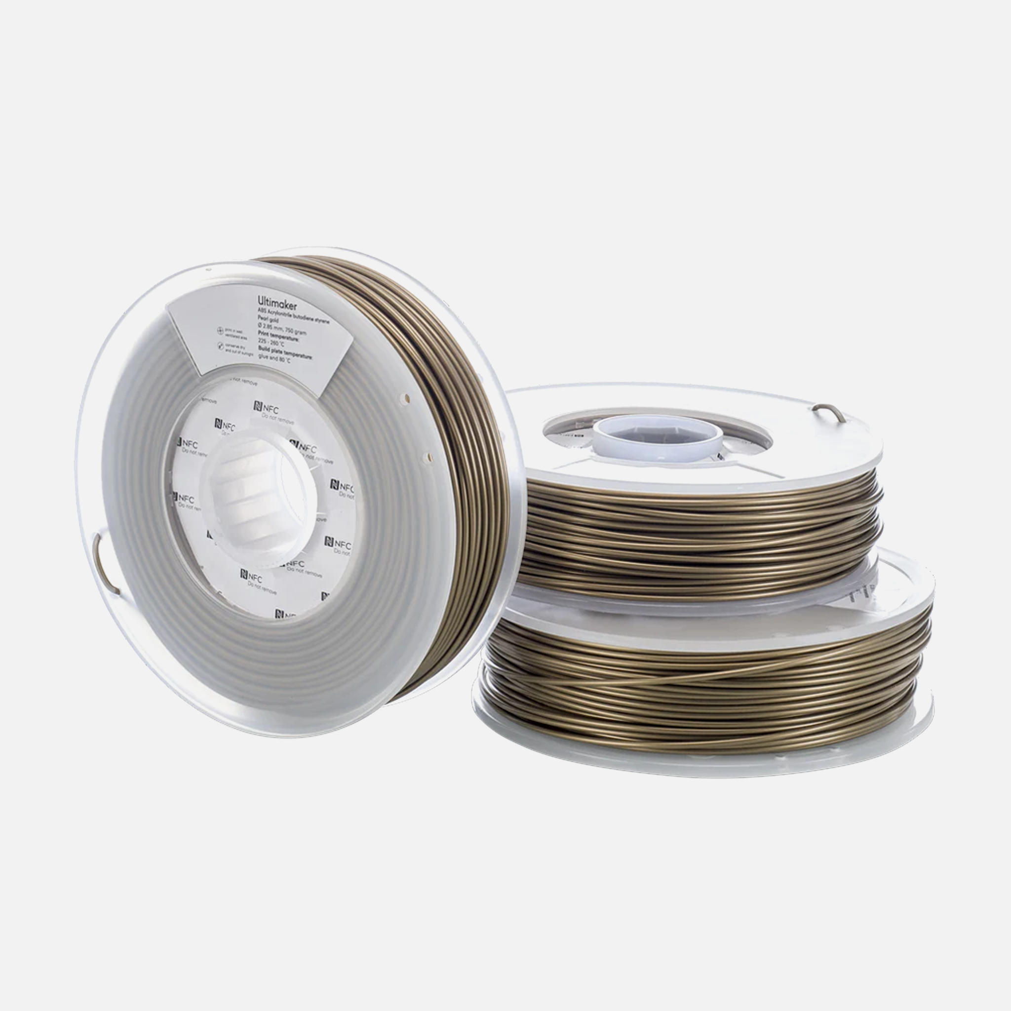 UltiMaker® ABS Filament, Pearl Gold - 0.75kg (S Series, Ultimaker 3)
