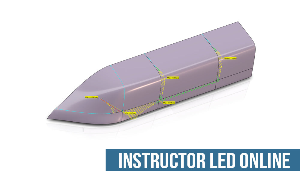 3DEXPERIENCE CATIA: Surface Design (GSD) - Instructor-Led Online Training