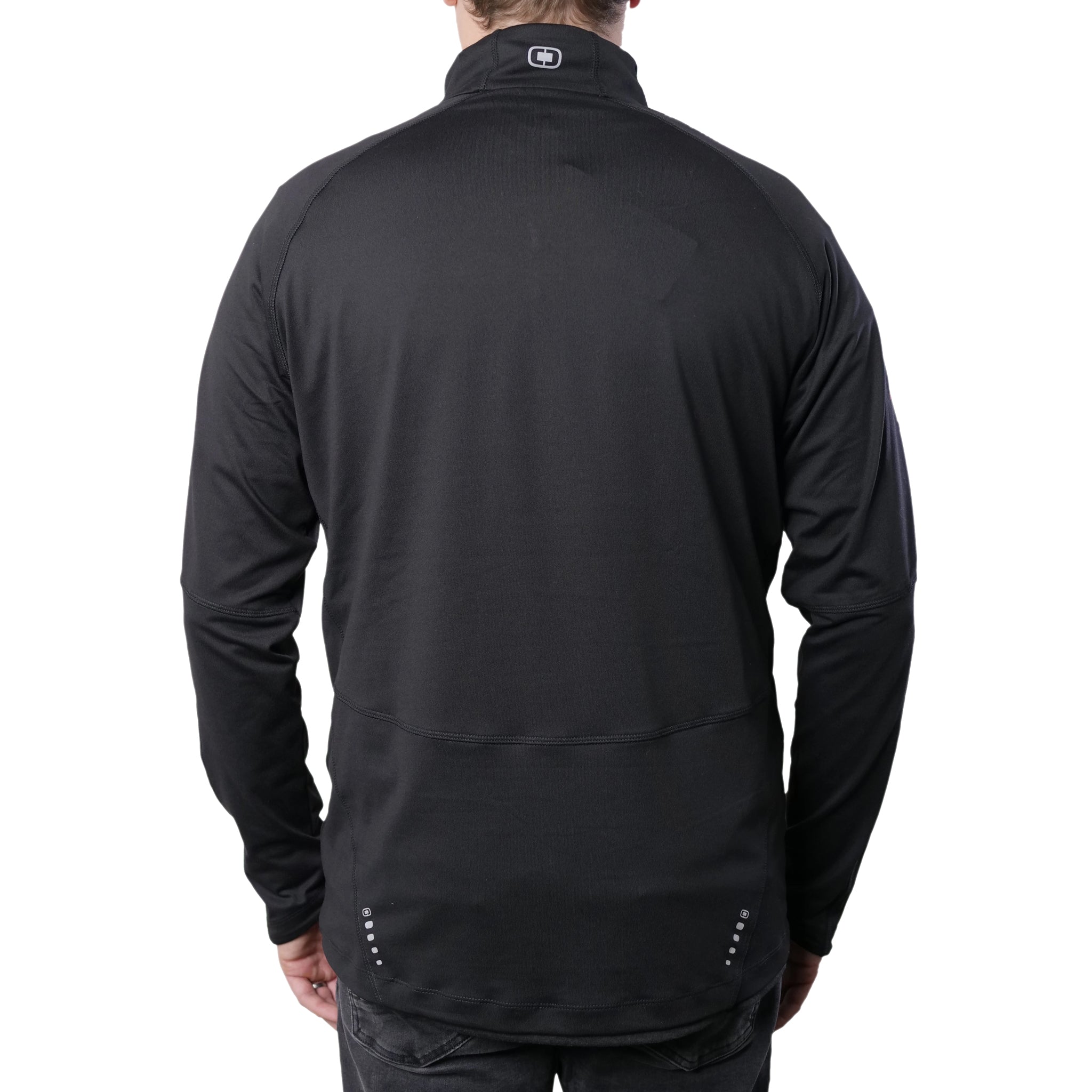 GoEngineer Men's Long Sleeve Polo - Back View