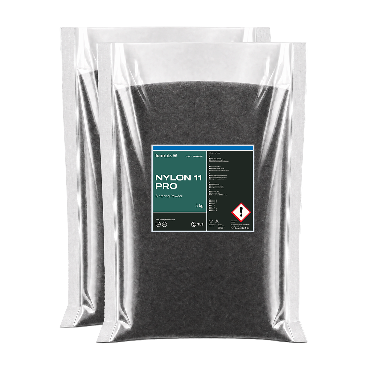Poudre Formlabs® Nylon 11 Pro - 10kg (série Fuse)