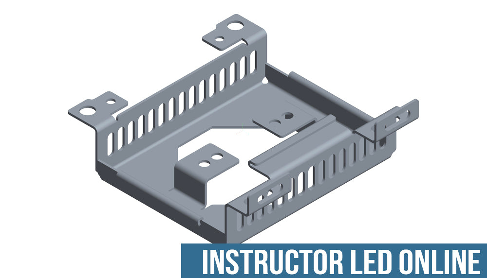 SOLIDWORKS Sheet Metal - Instructor-Led Online Training