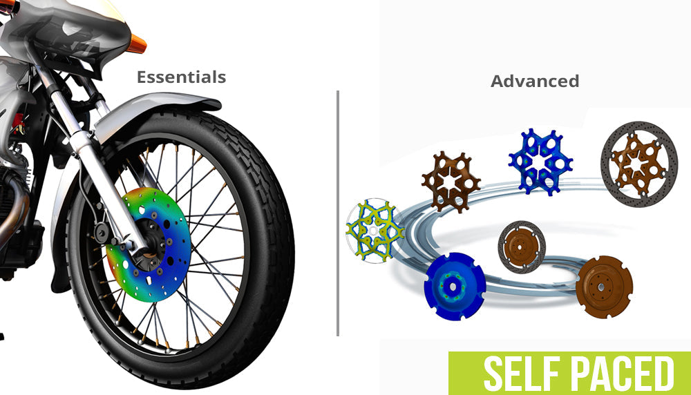 SOLIDWORKS Simulation Professional Bundle - Self-Paced Training (Supported)