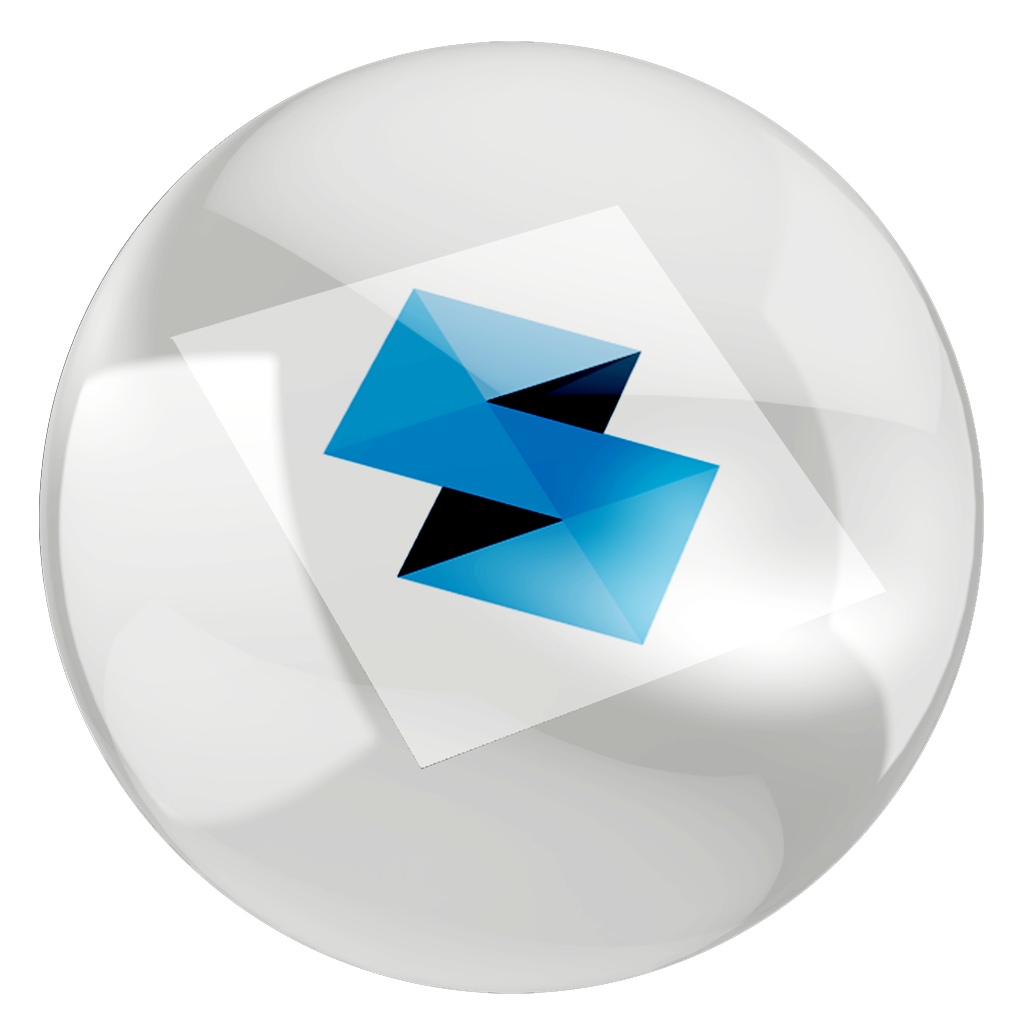 Clear Color Swatch with Stratasys Logo