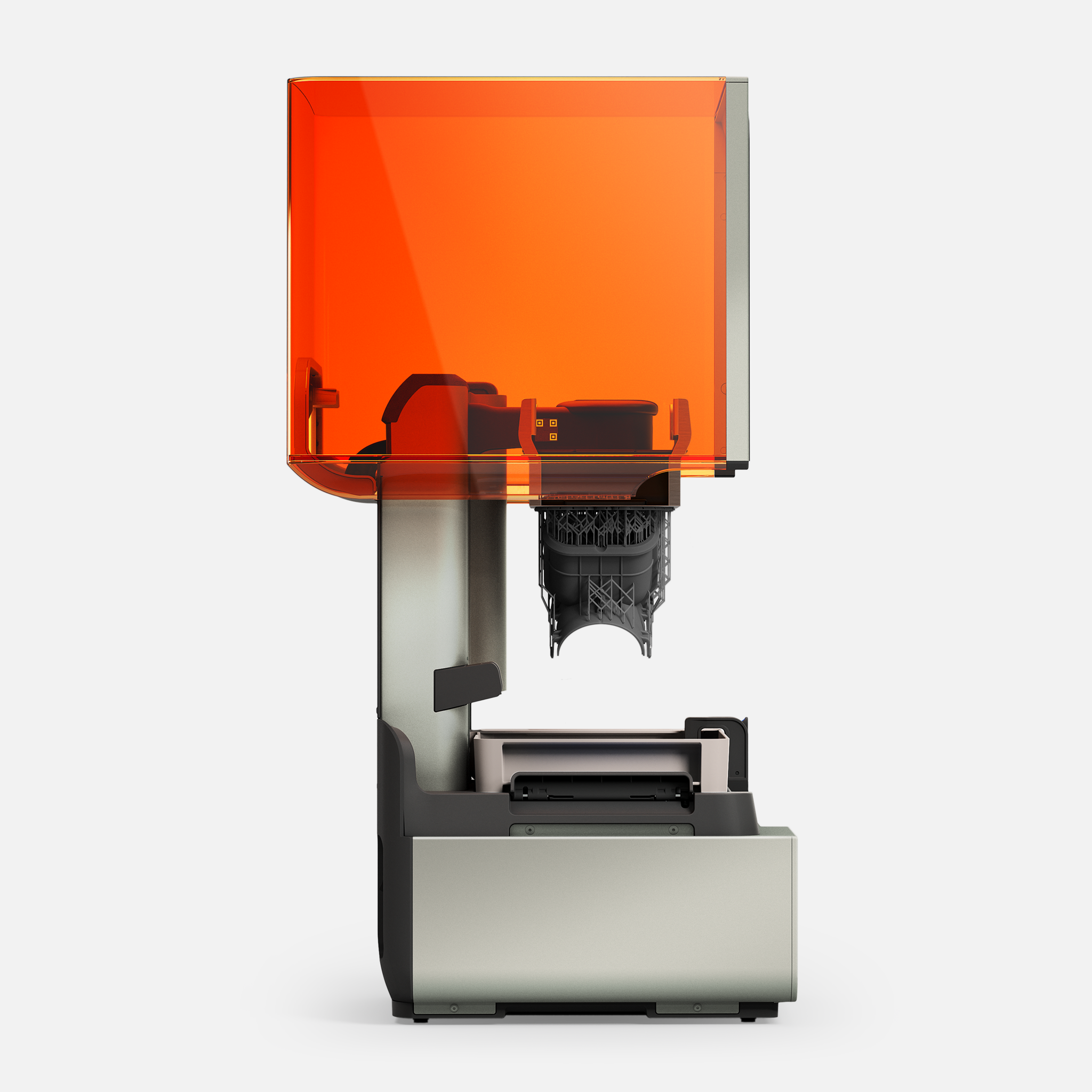 Formlabs Form 4 3D Printer - Left Side View - Open