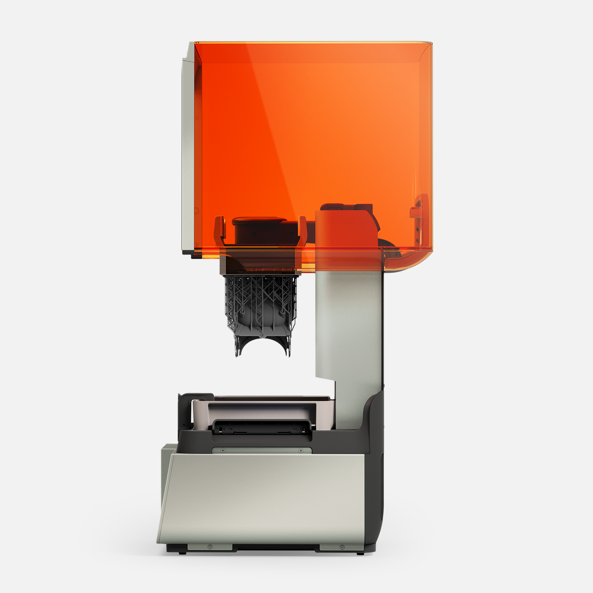 Formlabs Form 4 3D Printer - Right Side View - Open