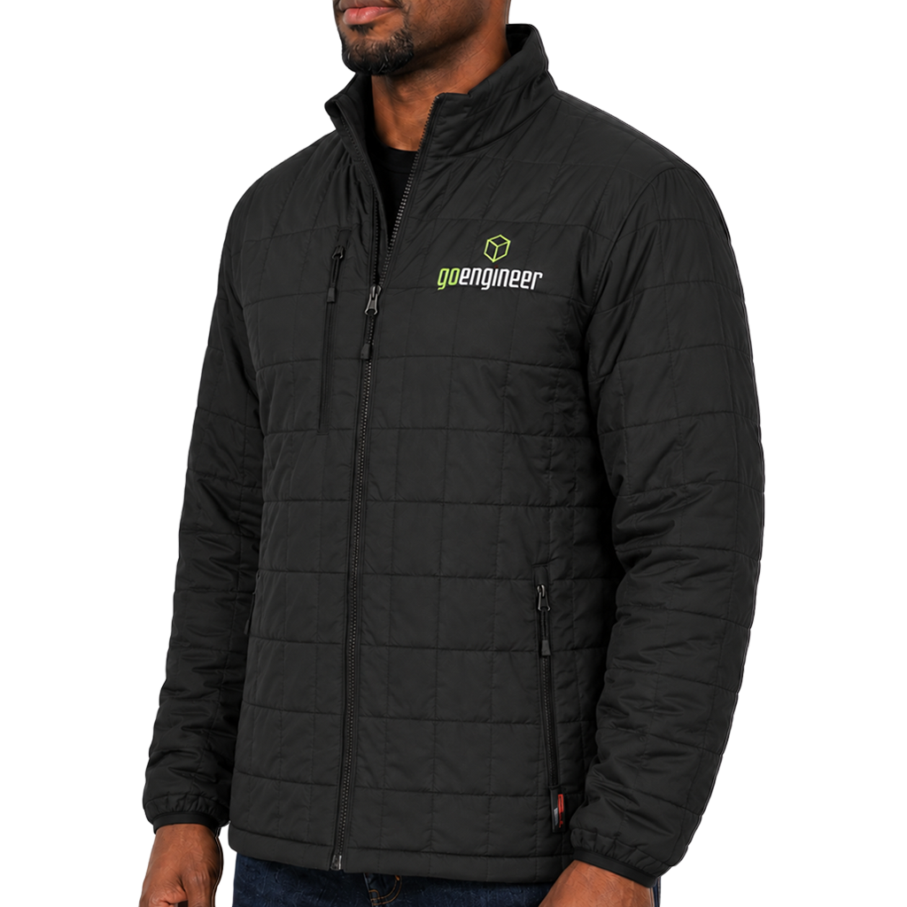 Men's Storm Creek Packable Puffer Jacket - Angled View