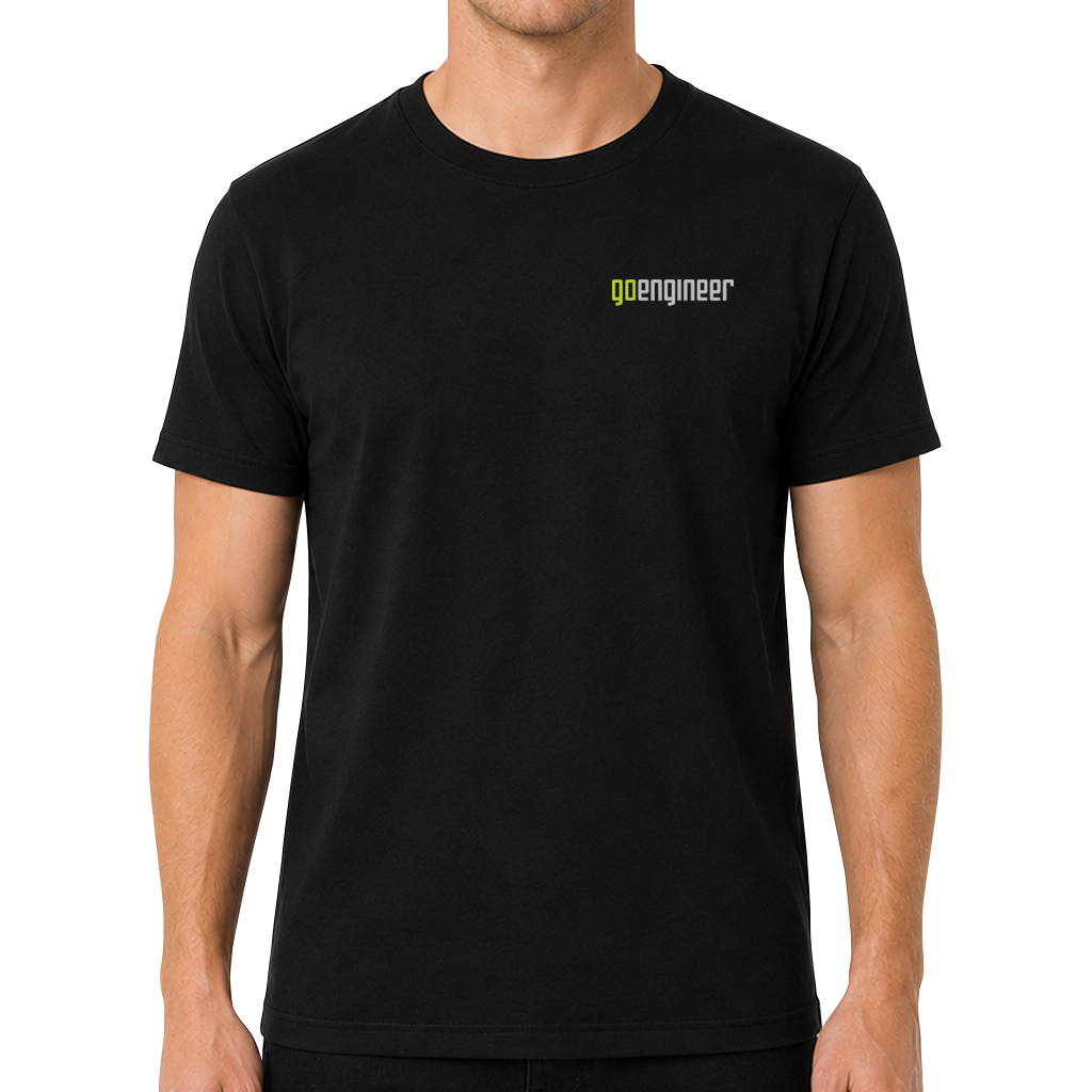Unisex T-Shirt on Male Model - Nexus (Full-Color, Front)