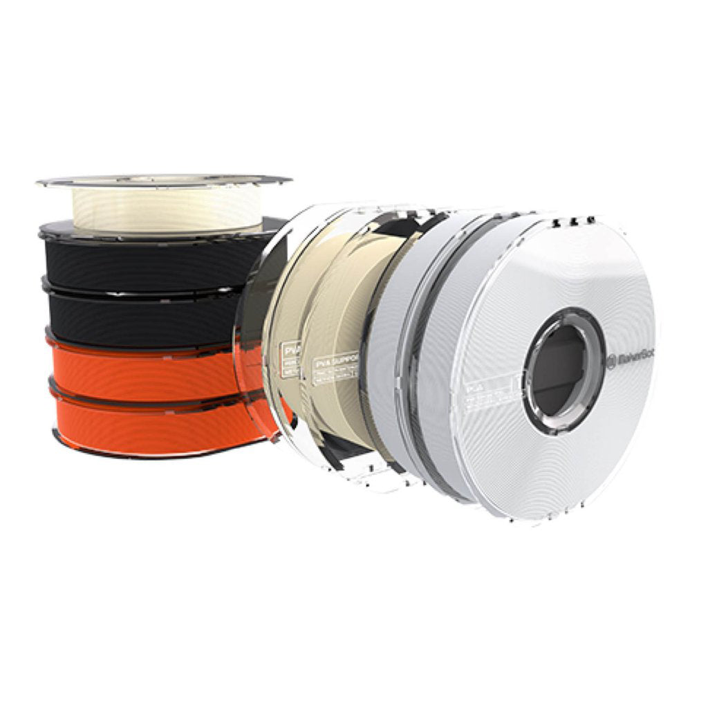 MakerBot® PLA Biodegradable (6) & PVA Support (3) Filament - 0.75kg, 9-Pack (Method)