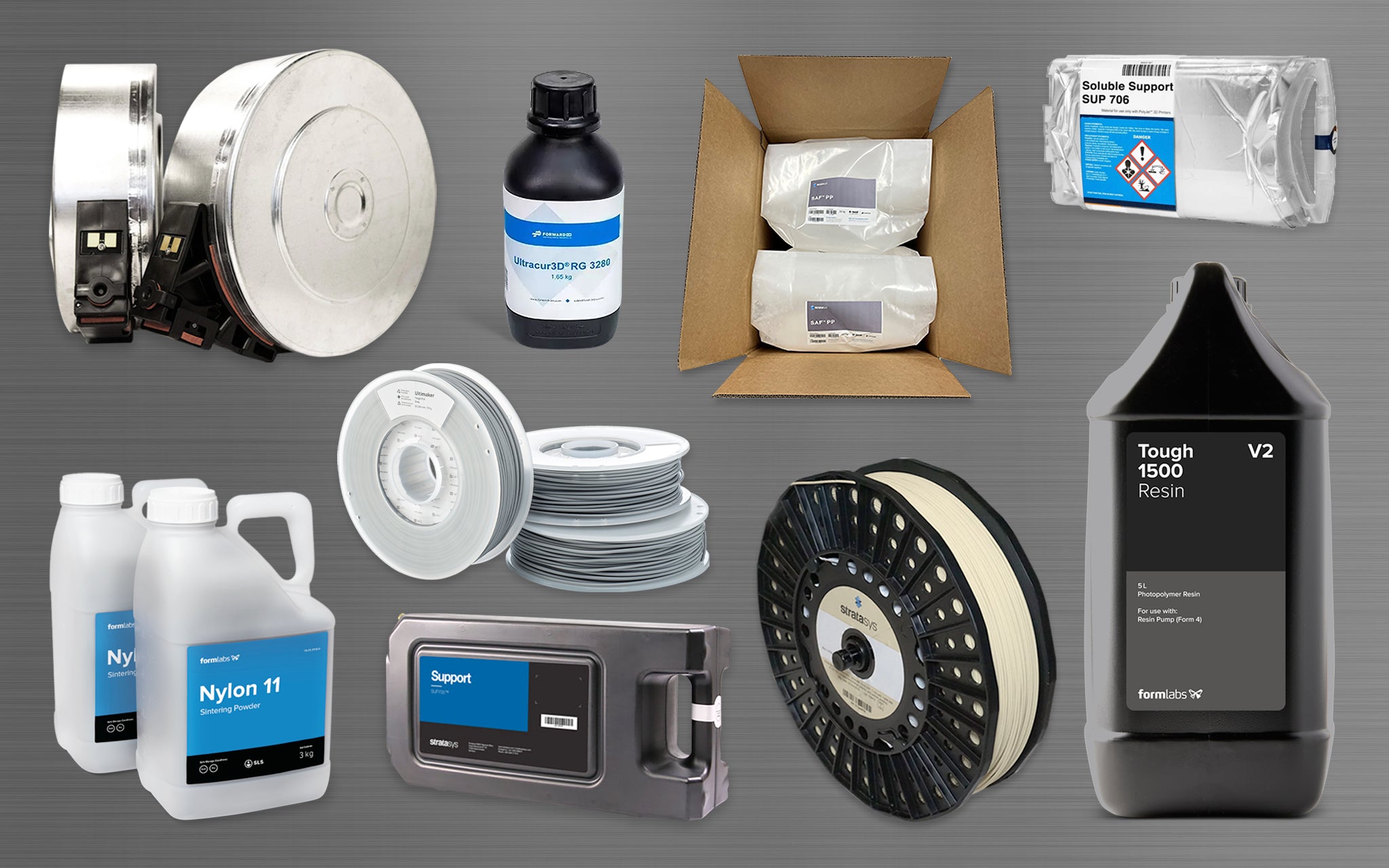 3D Printing Materials Product Grouping