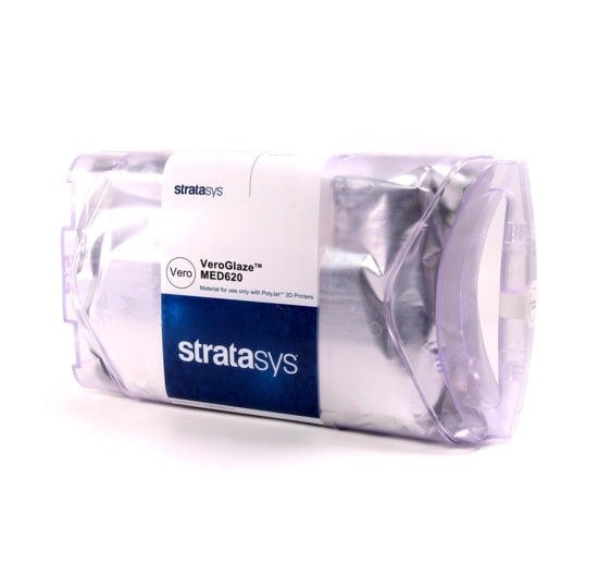 Stratasys® VeroGlaze A2 Dental Resin, MED620 - 3.6kg, 2-Pack (Eden260, J720, Objet Dental)