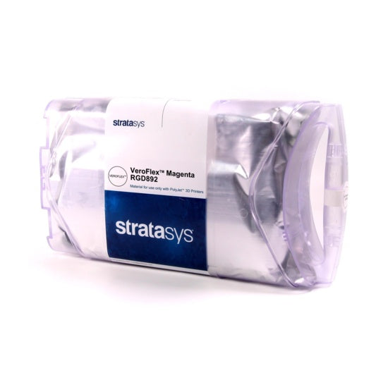 Stratasys® VeroFlex Magenta Resin, RGD892 - 3.6kg (J735, J750)