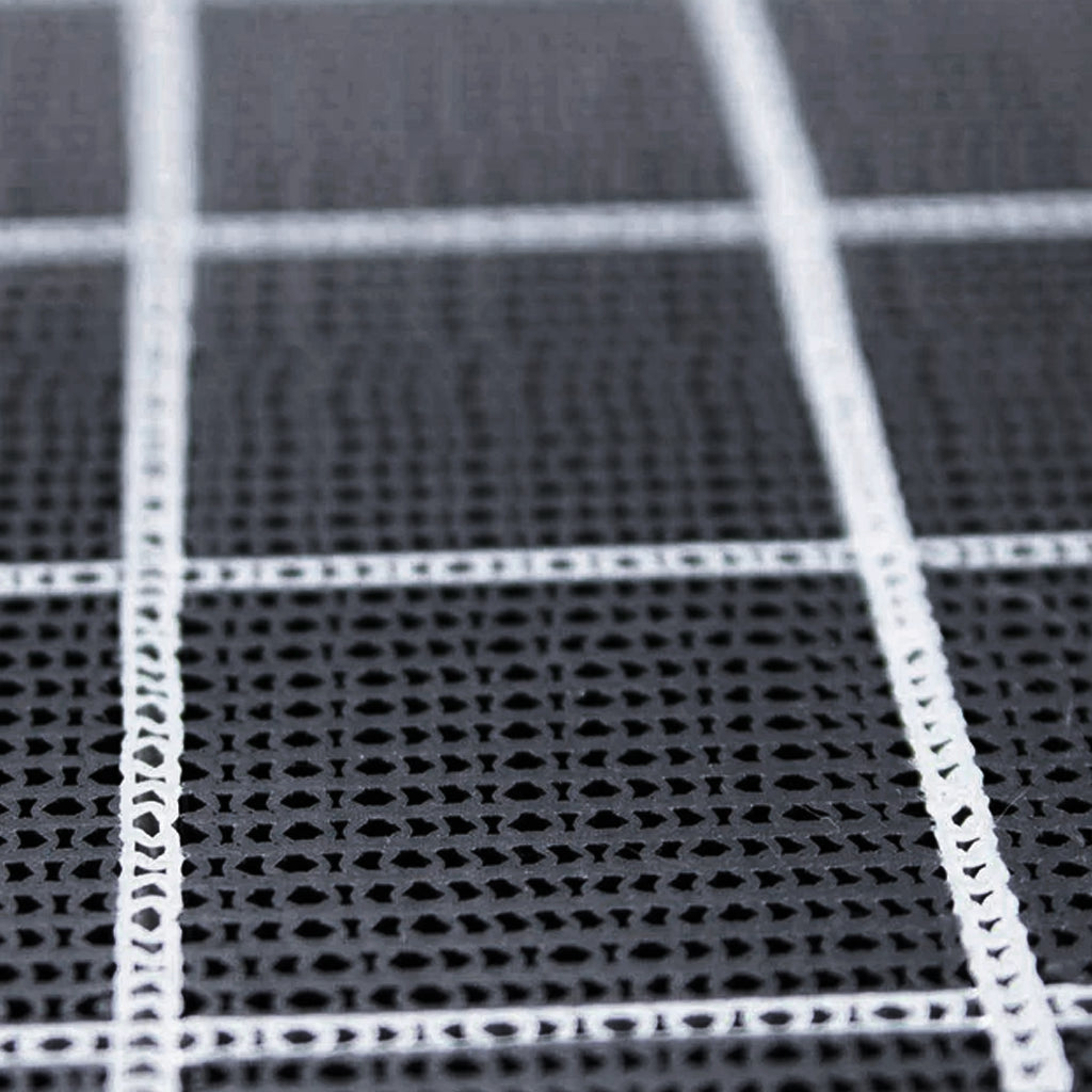 Closeup of Cut Bed for WAZER CNC Waterjet Machines