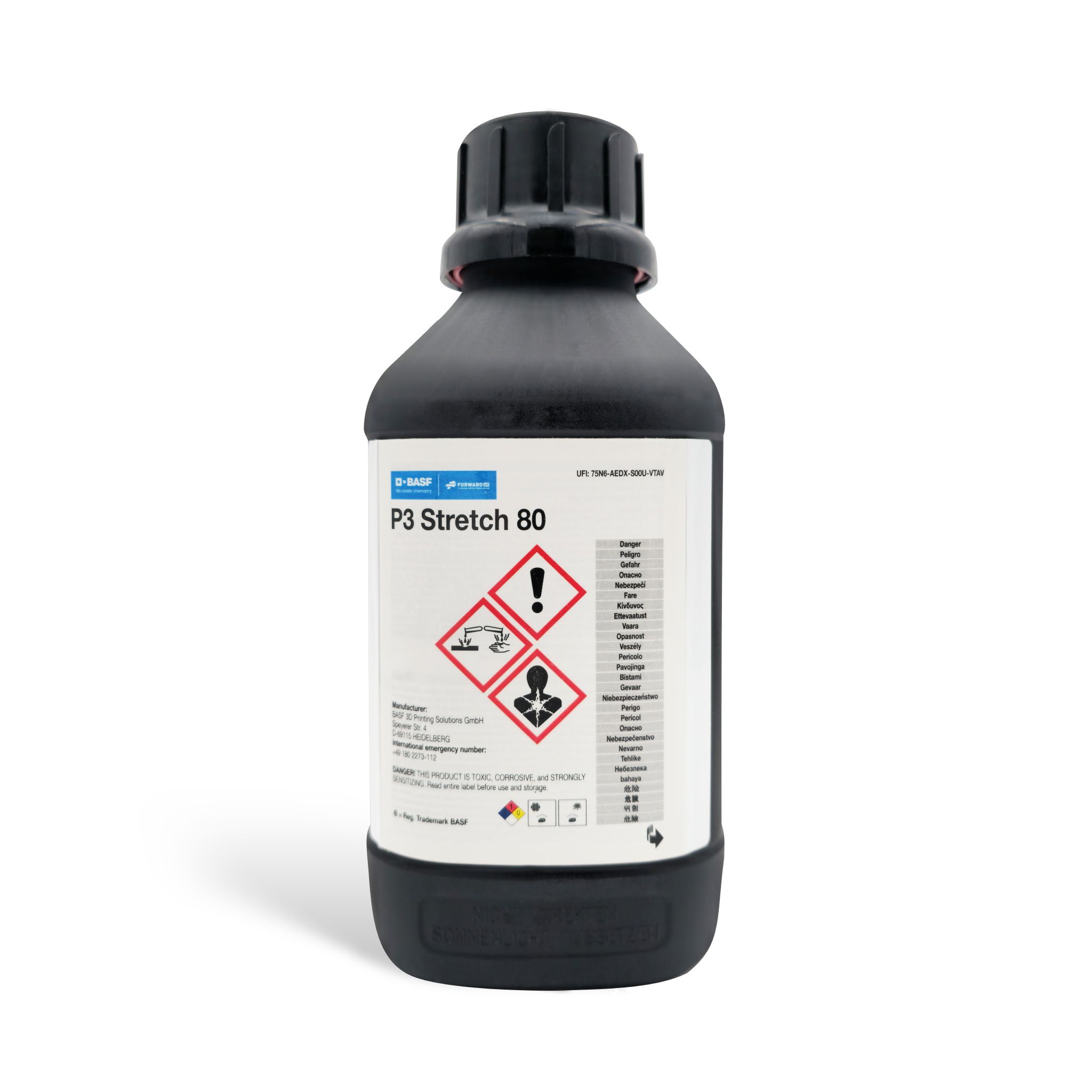 Stratasys P3 Stretch 80 Resin 1.1kg - Back View