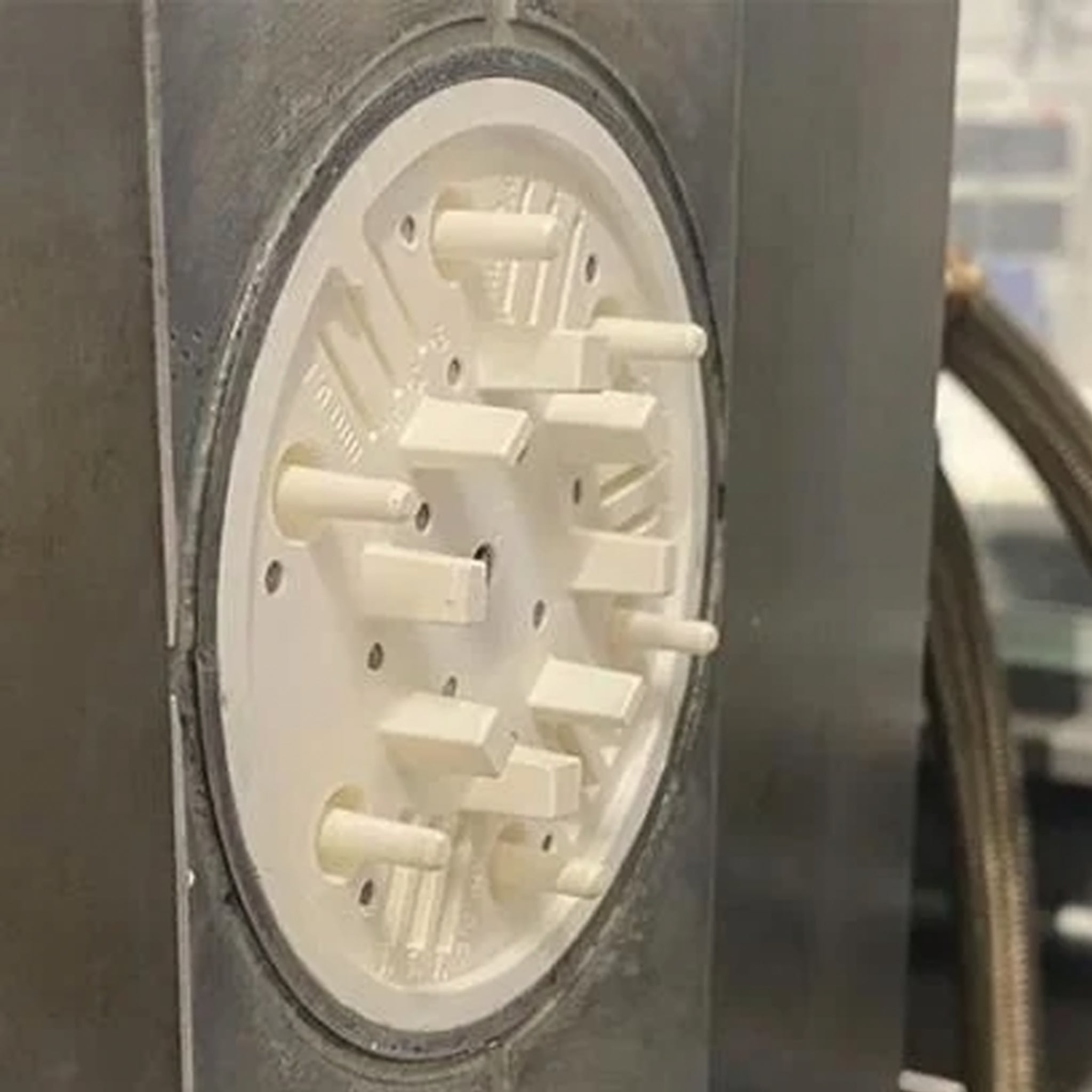 Circular Part Made with Stratasys® Ultracur3D® RG3280 Ceramic-Filled Resin, White - 1.65kg for Origin 3D Printers