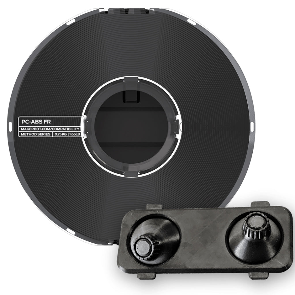 Filament ignifuge MakerBot® PC-ABS, noir - 0.71kg (Method X)