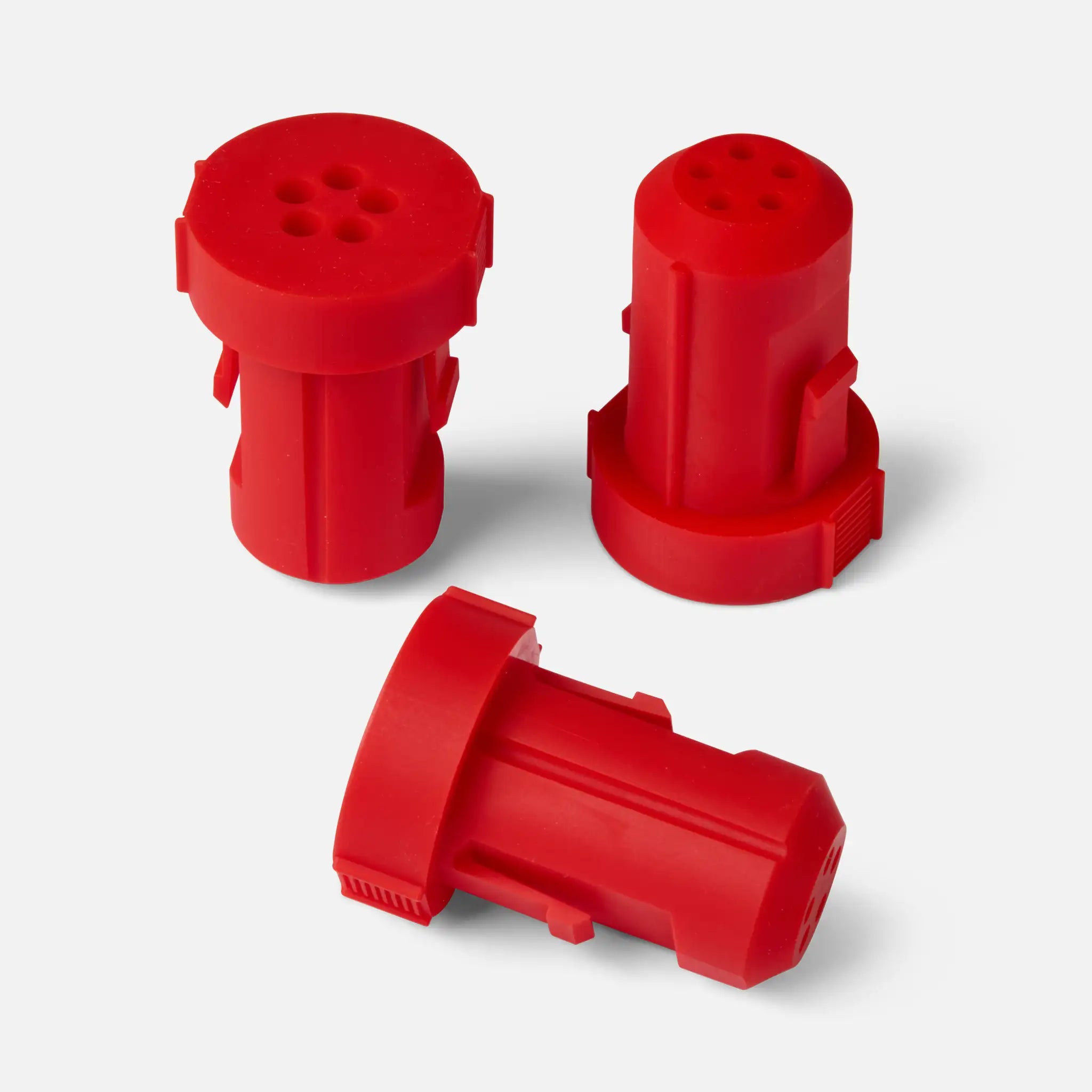 Formlabs Color Resin V5 for Form 4 3D Printers - Parts in Custom Bright Red