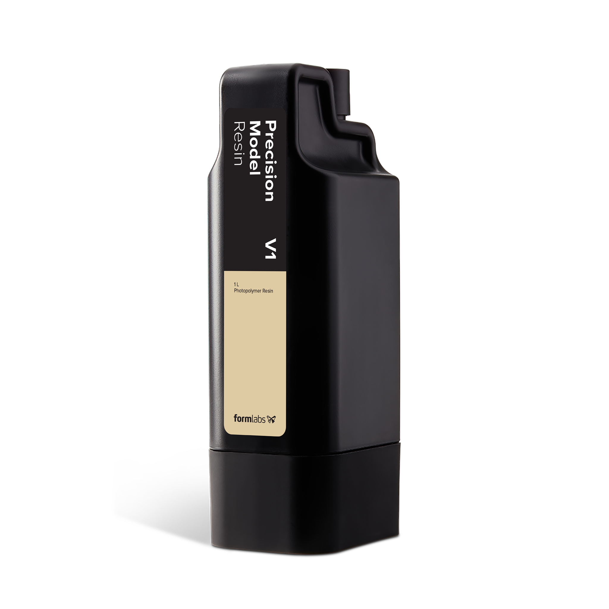 Formlabs Precision Model Resin V1 - 1L for Form 4B SLA 3D Printers - Angled View