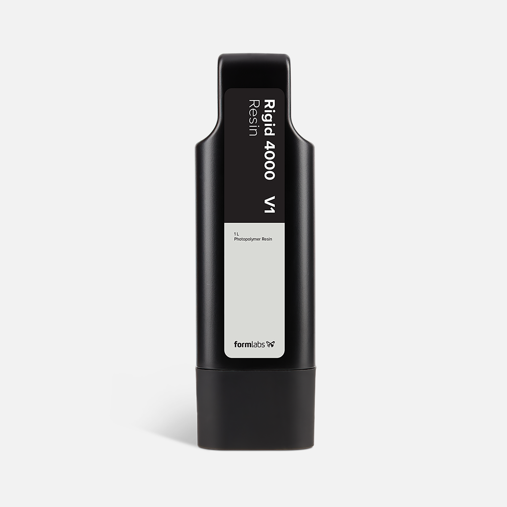 Formlabs Rigid 4000 Resin V1 - 1L for Form 4 SLA 3D Printers - Front View