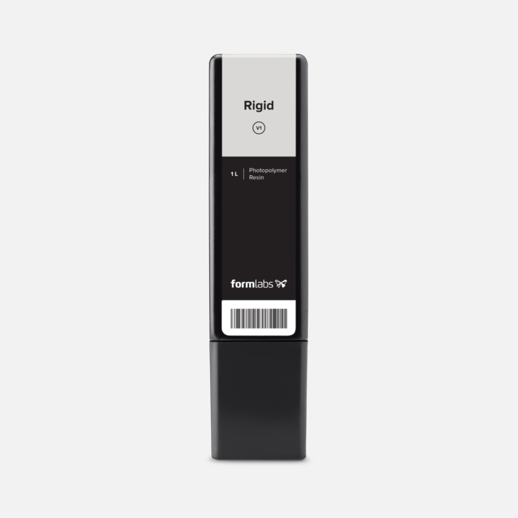 Formlabs Rigid 4000 Resin V1 - 1L for Form 3 SLA 3D Printers - Front View