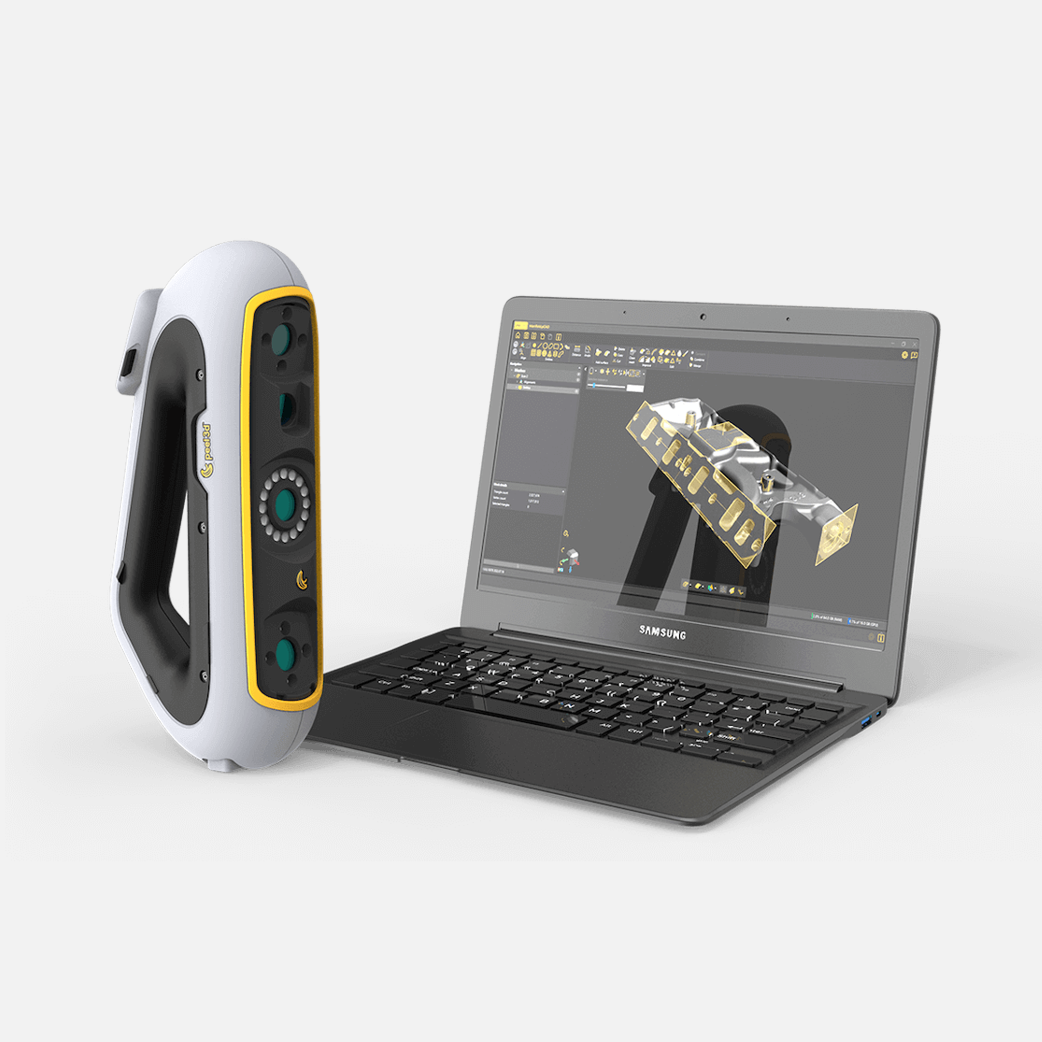 Creaform Peel 3 3D Scanner Software Package