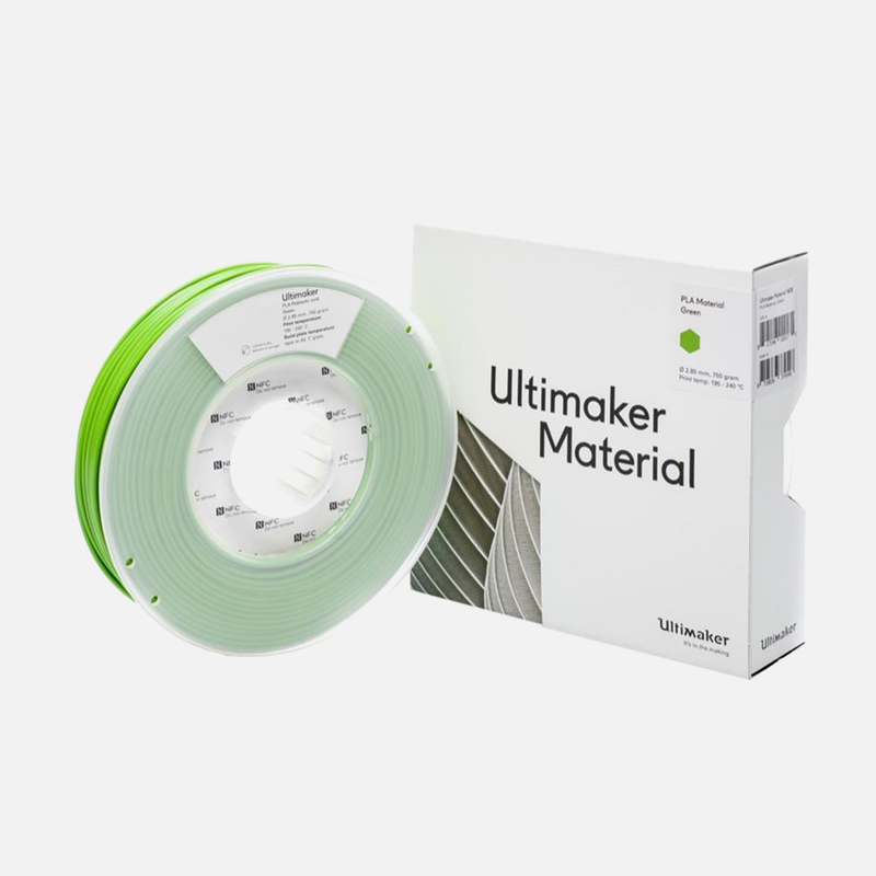 UltiMaker® PLA Yellow Filament - 0.75kg (S Series, Ultimaker 3)