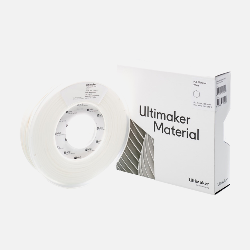 UltiMaker® PLA Yellow Filament - 0.75kg (S Series, Ultimaker 3)
