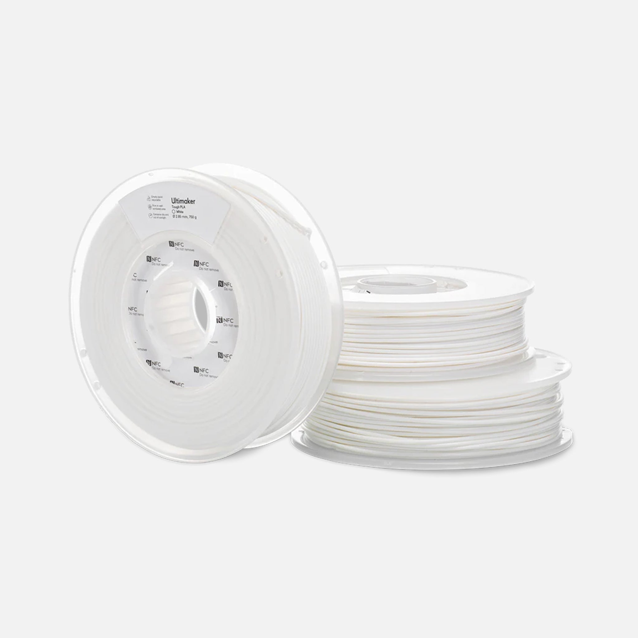 UltiMaker® Tough PLA Filament - 0.75kg (S3, S5, UltiMaker 3) - White