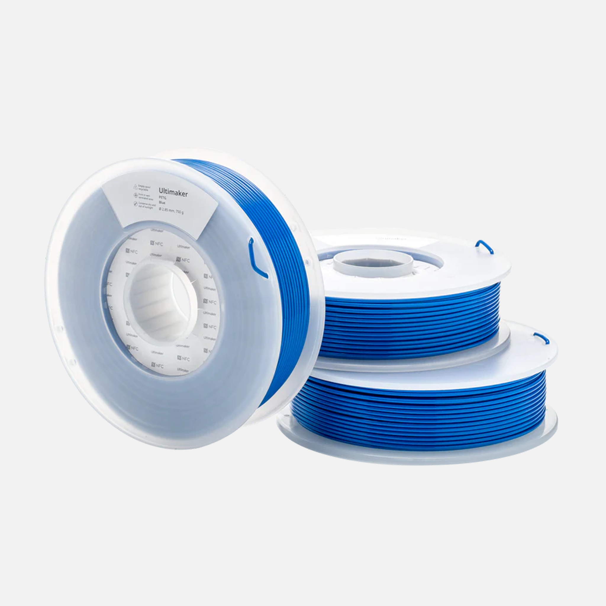 UltiMaker® PETG Blue Filament - 0.75kg (S Series, Ultimaker 3)