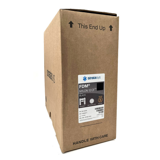 Stratasys® Nylon 12CF Filament, Black - 4100cc (F3300)