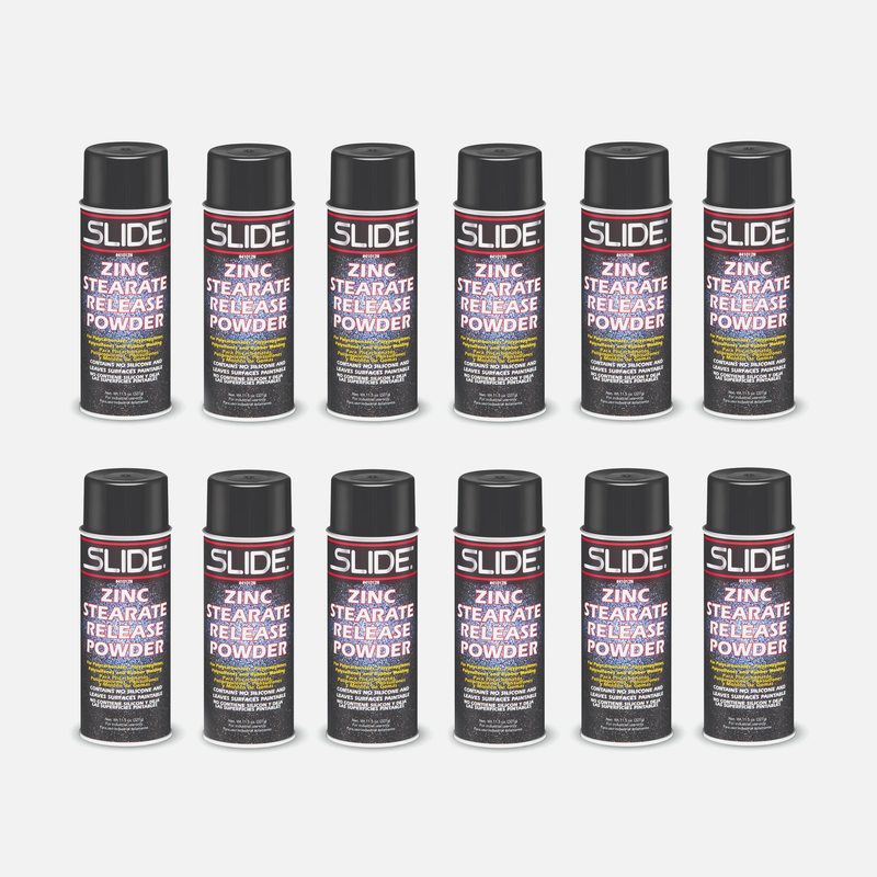 Slide® Mold Release Powder - Zinc Stearate Aerosol (1-Pack)