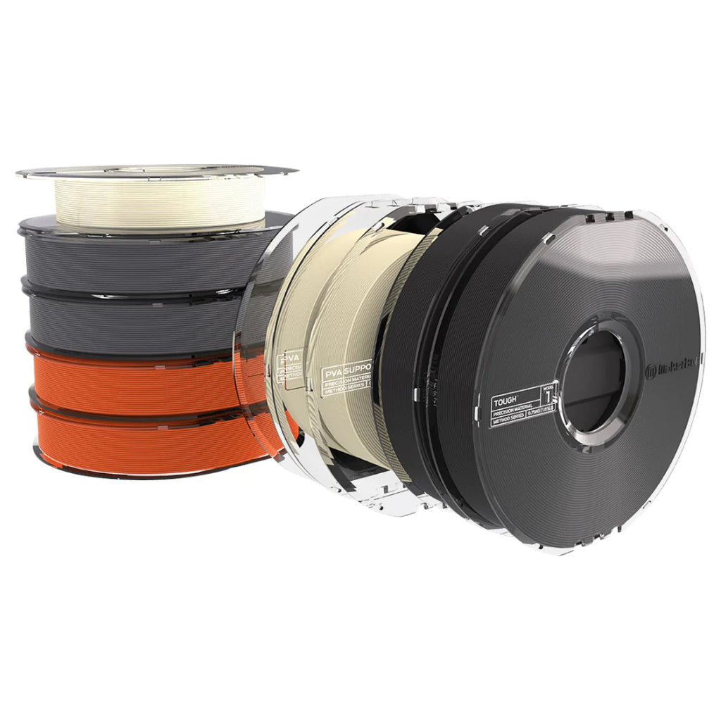 MakerBot® Tough (6) & PVA Support (3) Filament - 0.75kg, 9-Pack (Method, Method X)