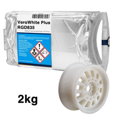 Stratasys® Vero White Plus Resin, RGD835 - 2kg (Eden260)