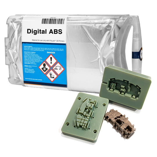 Stratasys® Digital ABSplus Material Component, RGD515S - 3.6kg (Connex3, J735, J750)