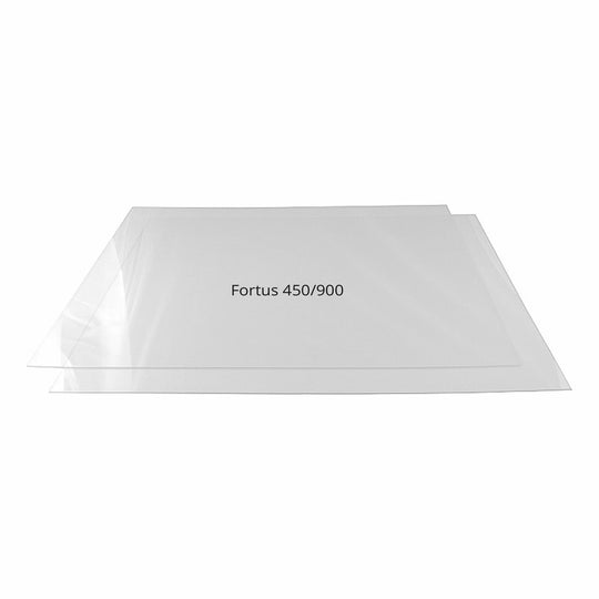 Stratasys® High-Temp PPSF, ULTEM, Antero 800NA Build Sheets - 0.02" Thick, 20-Pack (Fortus 450mc, 900mc, F900)