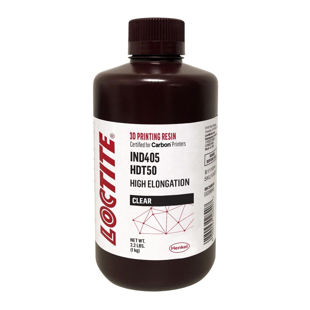 LOCTITE® High-Elongation Clear Resin, IND405 - 1kg, 6-Pack (Origin)