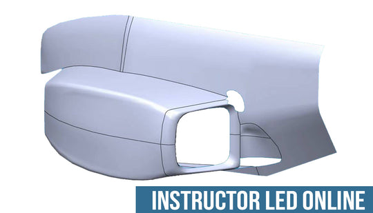 SOLIDWORKS Advanced Surface Modeling - Instructor-Led Online Training