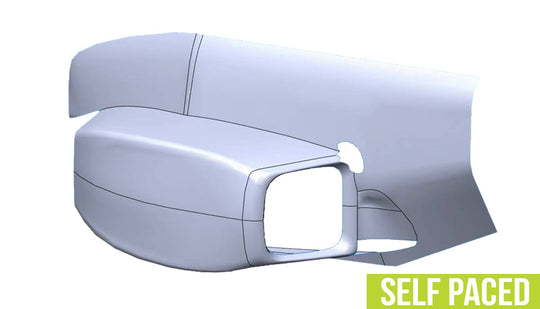 SOLIDWORKS Advanced Surface Modeling - Self-Paced Training (Supported)