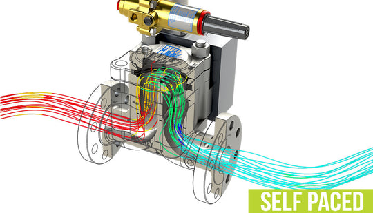 SOLIDWORKS Flow Simulation - Self-Paced Training (Supported)