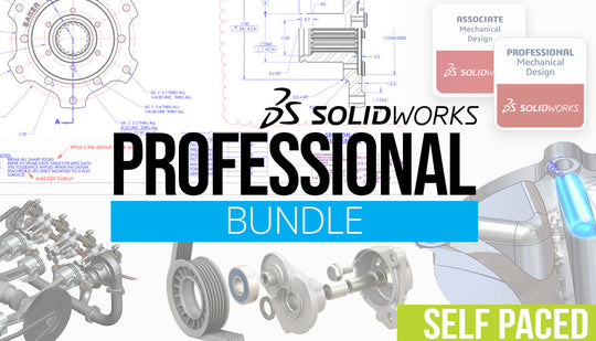 SOLIDWORKS Professional Bundle - Self-Paced Training (Supported)
