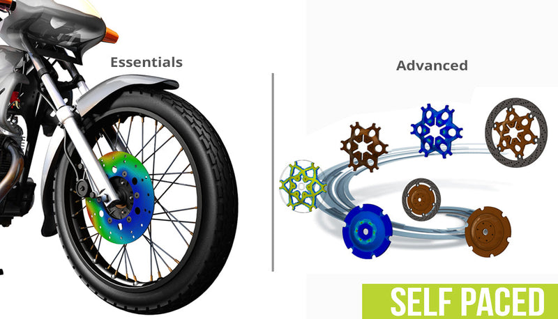 SOLIDWORKS Simulation Professional Bundle - Self-Paced Training (Supported)