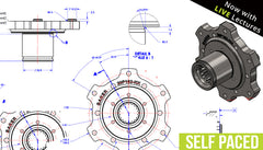 SOLIDWORKS Drawings - Self Paced Training (supported)