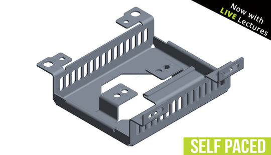 SOLIDWORKS Advanced Sheet Metal - Self-Paced Training (Supported)