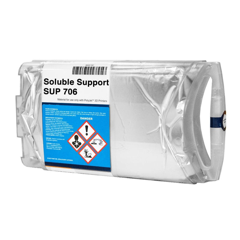 Stratasys® SUP706B Soluble Support Material - 3.6kg (Connex, J735, J750, Objet)