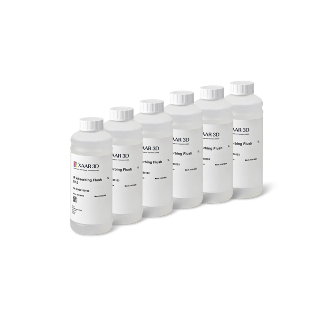 Xaar 3D® Nettoyant de rinçage pour imprimante - Pack de 6 (H350)