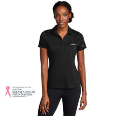 Women's Short Sleeve Polo - Breast Cancer Awareness