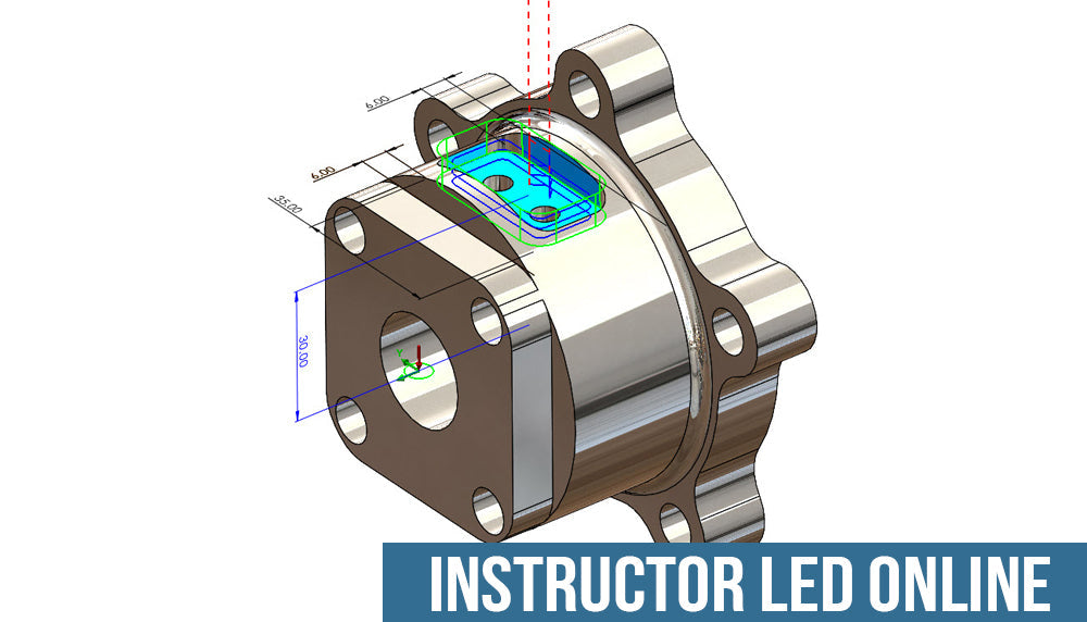 CAMWorks Mill/Turn - Instructor-Led Online Training