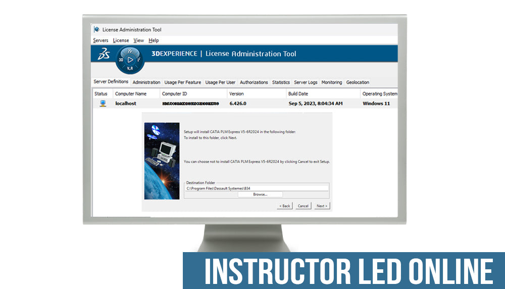 CATIA V5: Administration - Instructor-Led Online Training