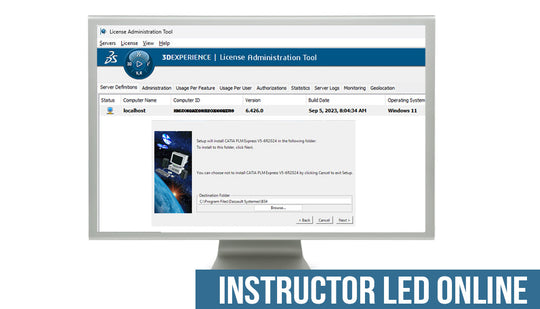 CATIA V5: Administration - Instructor-Led Online Training