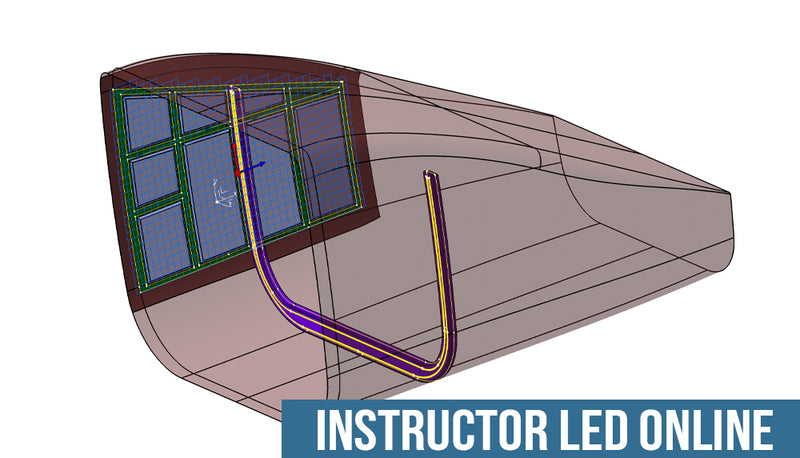 CATIA V5: Composites Design & Manufacturing - Instructor Led Online Training