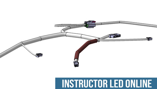 CATIA V5: Electrical Harness Flattening - Instructor-Led Online Training